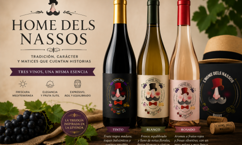 Home dels Nassos: una trilogía de vinos que cuentan el paso del tiempo